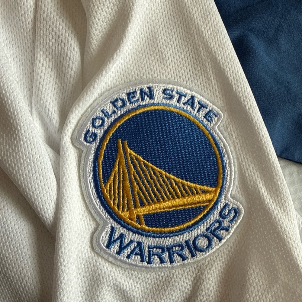 Men’s adidas Stephen Curry #30 Golden State Warriors Jersey Sleeved Sz 2XL - NWT - Picture 6 of 7